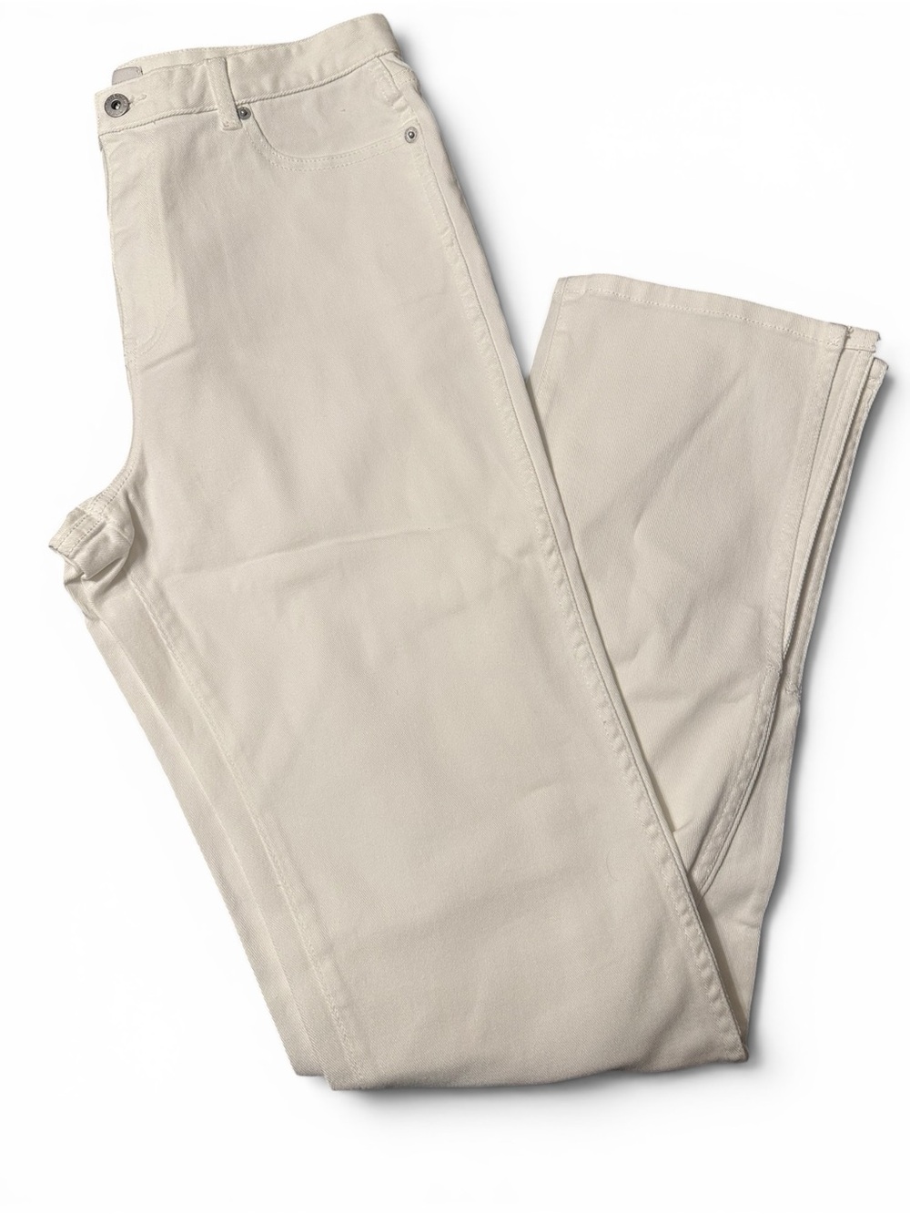 NWT Something Navy Nina White Denim Pants US12